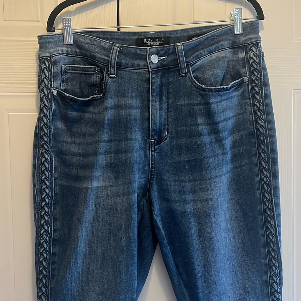 Braided medium wash Judy Blue